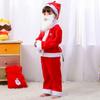 Fleece Children's Christmas Clothes Hat Kids Cosplay Clothes  Boys Girls