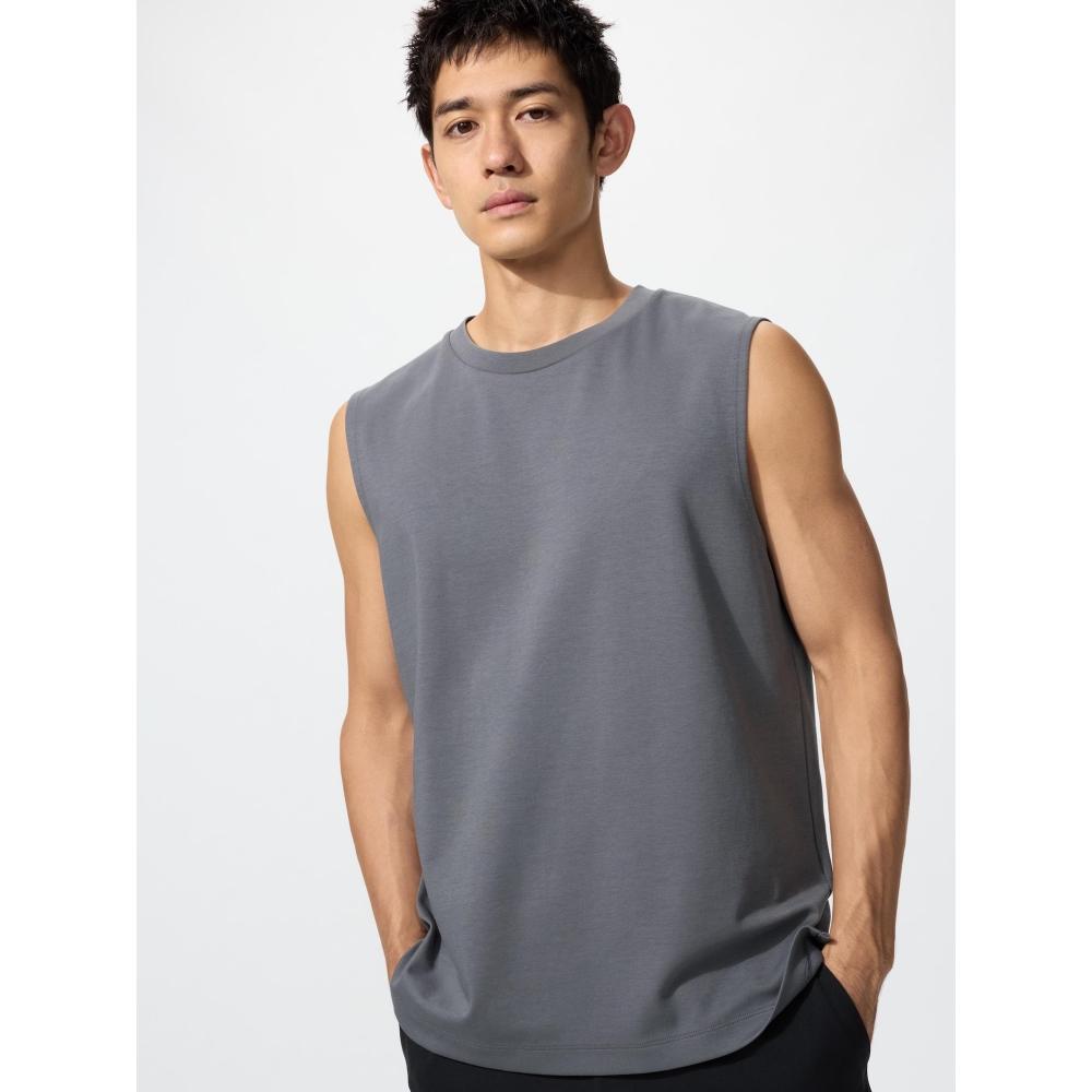 Uniqlo Japan Air Rhythm Cotton Sleeveless Tee