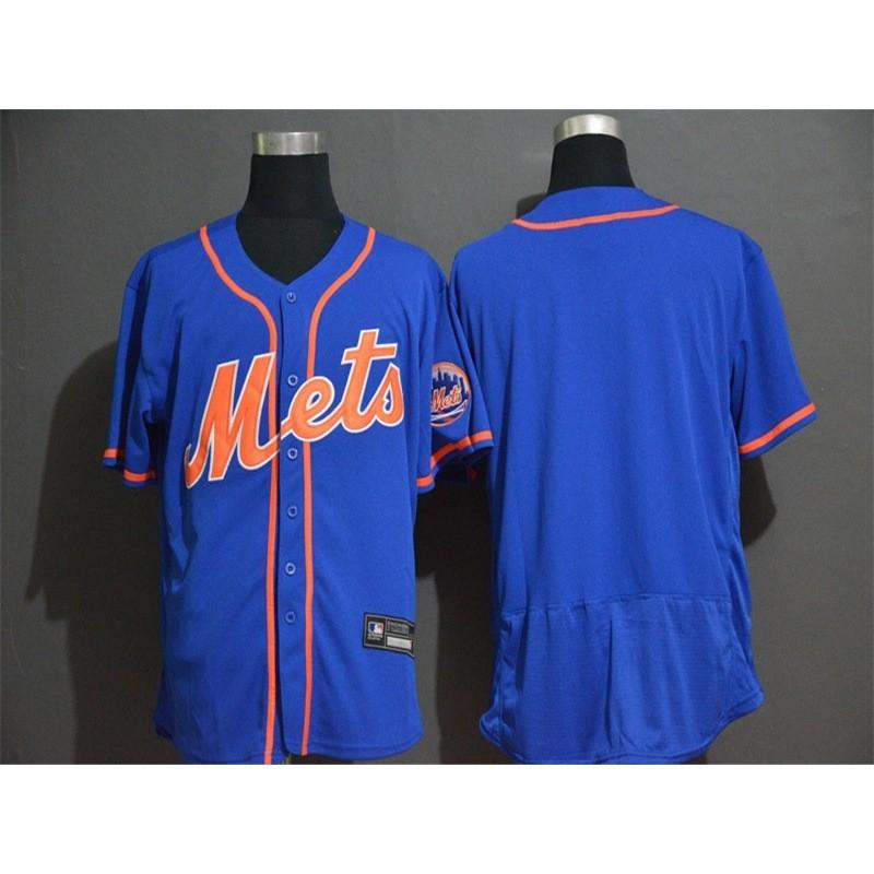 New York Mets MLB Baseball Jersey Unisex Stitched Fan Apparel Custom Number 12 18 20 48