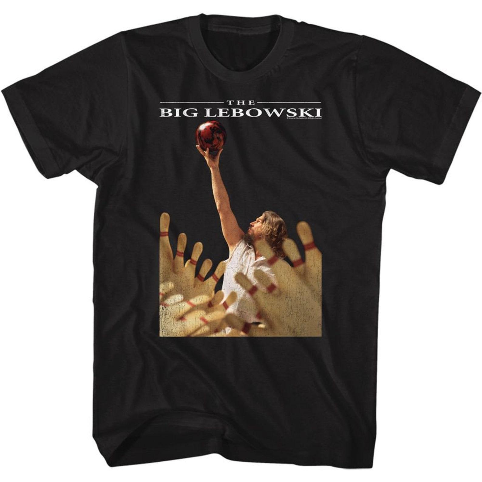 The Big Lebowski Ball Lift Black T-Shirt S