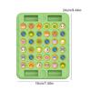 Kids Cartoon Theme Interactive Flip Chess Board Game Toy with Fruit/Animal Design for Logical Thinking and Social Fun