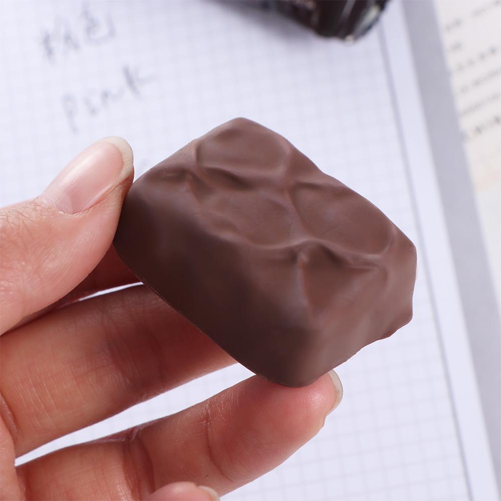 Funny Wiping Eraser Novelty Pencil Rubber Creative Chocolate Eraser  Office