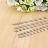 55Pcs 7.9in Double Pointed Stainless Steel Knitting Needles Set 2.0-6.5mm Craft Sweater Socks Knitting Needles