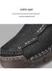 Men's Large Size Martin Boots - Casual Handmade Zipper Short Boots with Plus Velvet for Autumn and Winter