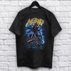 Camiseta Final Space Batalha de Chefe unissex Camiseta gamer Camiseta heavy metal videogame algodão puro todas as estações top streetwear para casais