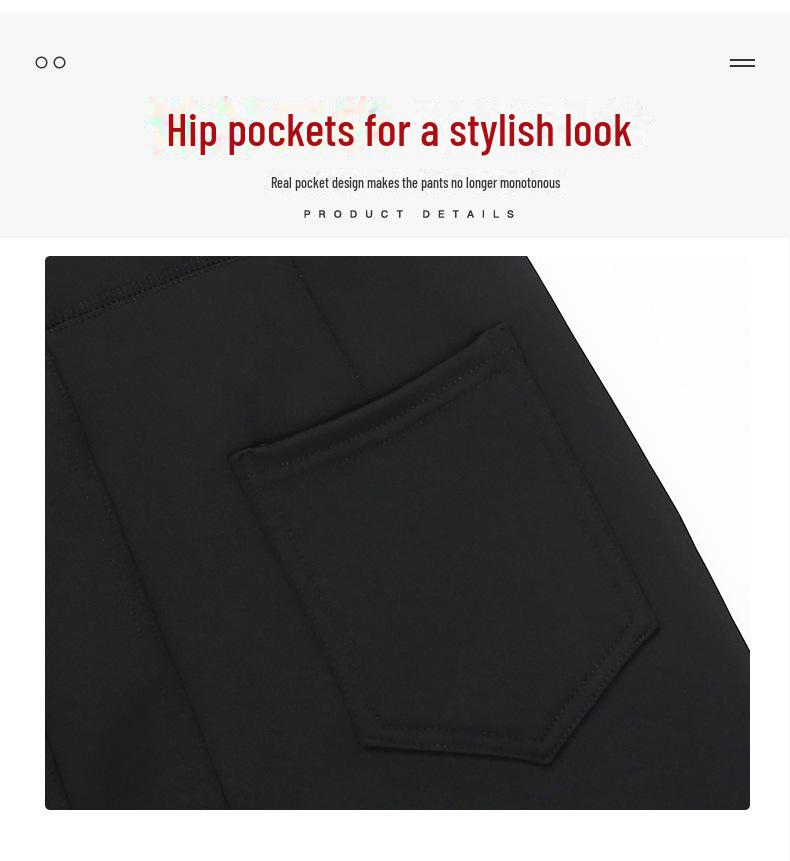 High Waist Black Shark Leggings - Plus Size Velvet Winter Pencil Pants