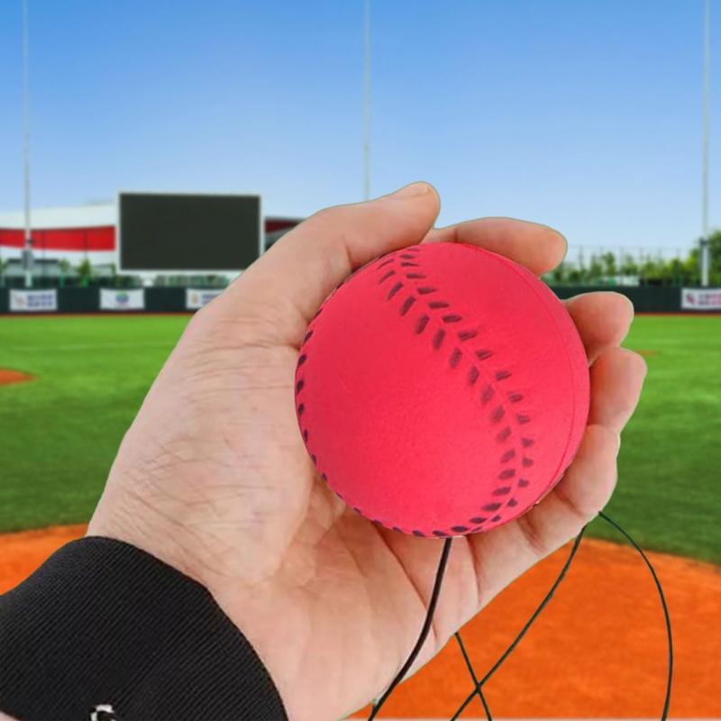 Wrist Rebounds Ball Portable High Elasticity Bouncy Ball Wristband Football Toy Wrist Strength Trainer Return Baseball