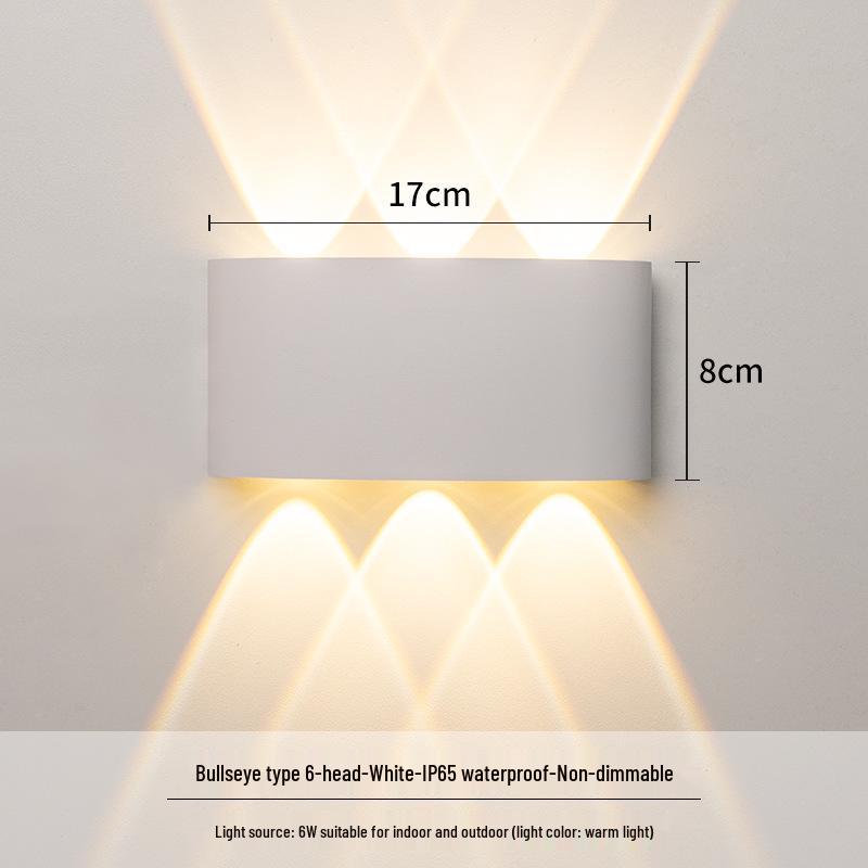 Modern Waterproof LED Wall Light for Outdoor & Indoor Spaces