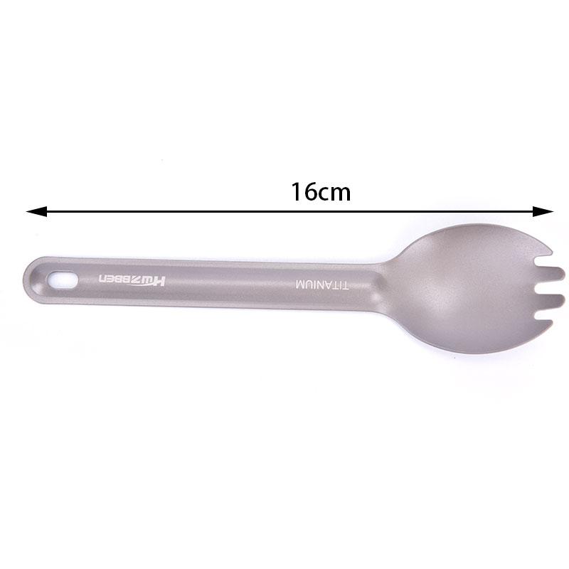 Coffee Titanium Spoon Short Handle Outdoor Picnic Travel Tableware