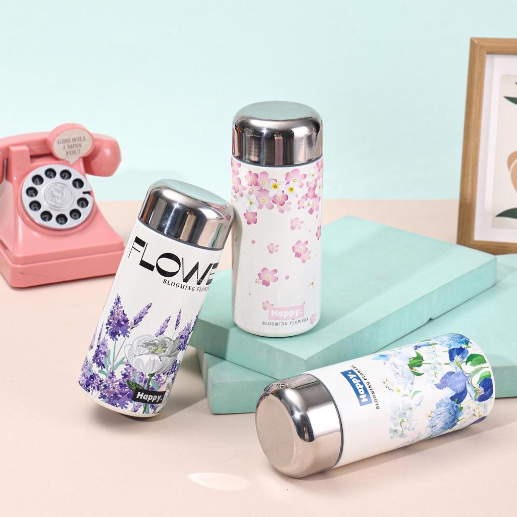 316 Stainless Steel Vacuum Insulated Mini Cup with Tea Infuser - Portable Travel Mug, Festival Gift