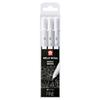 Gel Pen - Sakura - Gelly Roll 05 - Fine Point 0.3mm - Shiny White - Set of 3