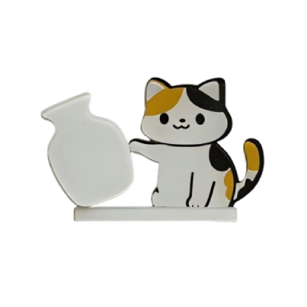 Creative Cat Refrigerator Magnet Acrylic Pet Hair Collector  Fur Collector Style C