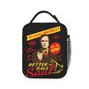 Better Call Saul Now Breaking Bad Lunch Bag Travel Lunch Box For Men Casual Print Thermal Lunch Bags Oxford Insulated Cooler Bag