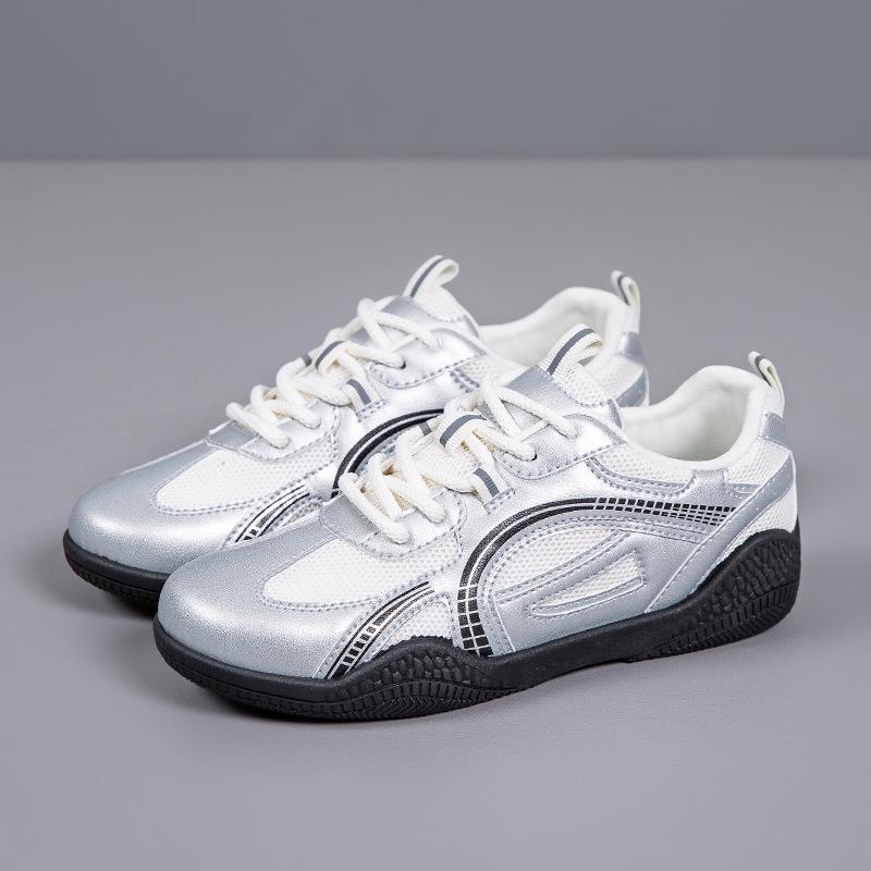 

Женские нескользящие низкие кроссовки с сетчатым верхом 2025 года: Модная универсальная спортивная обувь для студентов 40 серый