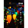 C9 Christmas Lights Outdoor Waterproof, 81 Feet 100 LED C9 String Lights with Timer & 8 Light Mode, Connectable Christmas Tree Lights for Indoor
