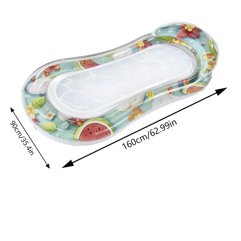 Inflatable Watermelon Mesh Pool Float