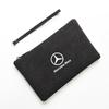 JVC4   Suede Car Driving Document Bag Credit Cards Storage Bag ID Cover For Mercedes Benz W204 W205 W212 W213 W221 GLA GLC CLK GLA AMG
