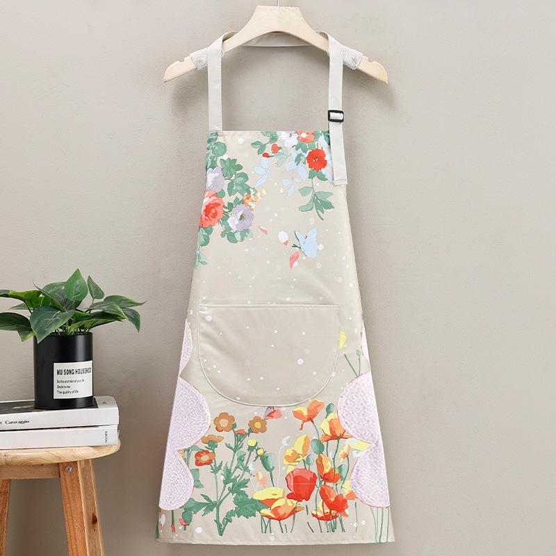 Women's Waterproof Oil-Proof Apron: Wash-Free & Dirt-Resistant for Kitchen, Home, or Work