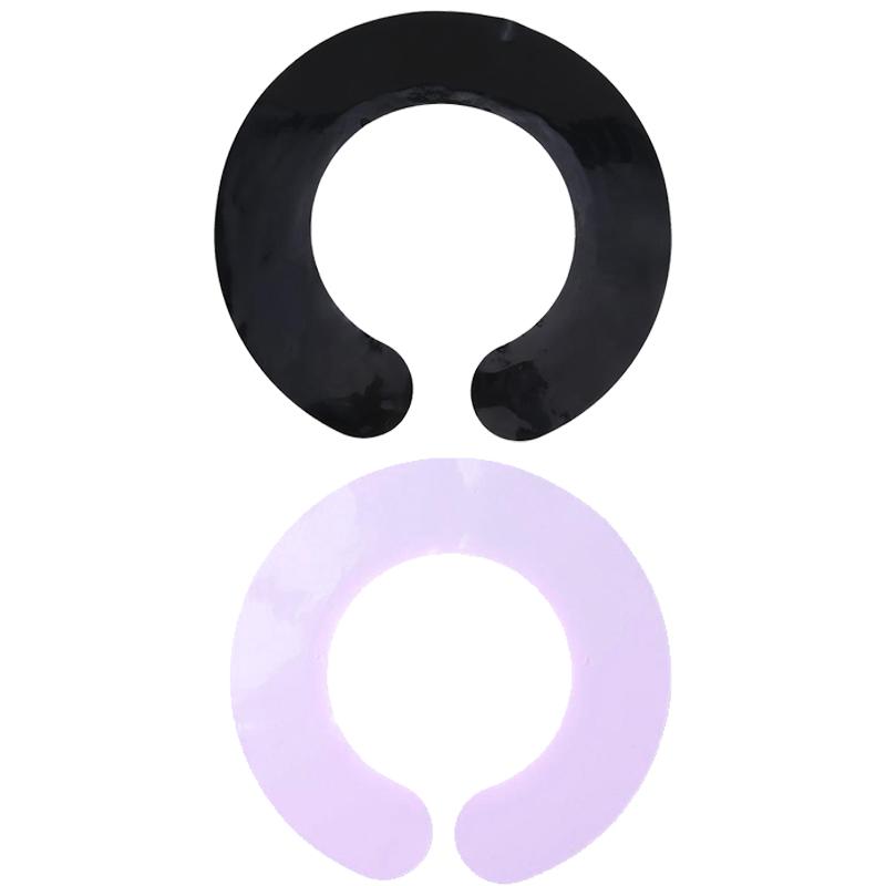 Waterproof Silicone Stylist Cutting Collar Hair Dyeing Shawl Neck Cape Wrap Cover For Barber Hairdressing Coloring Accessories
