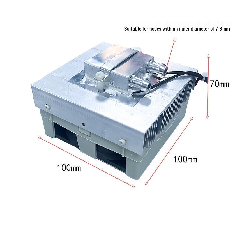 Compact Semiconductor Water Chiller: DIY Cooling Chip for 5-10L Systems