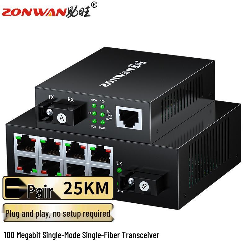 ZONWAN Network Connectors & Fiber Optic Transceivers