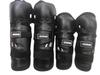 Motorcycle Off-Road Knee and Elbow Pads Set - Round Head Competition Protective Gear