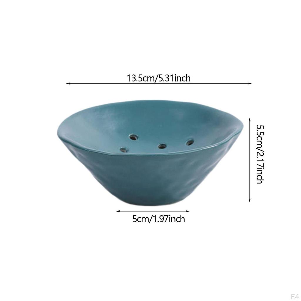 Floral Holder Frog Ceramic Vase Bowl Flower Arrangement Stem for Tea Room