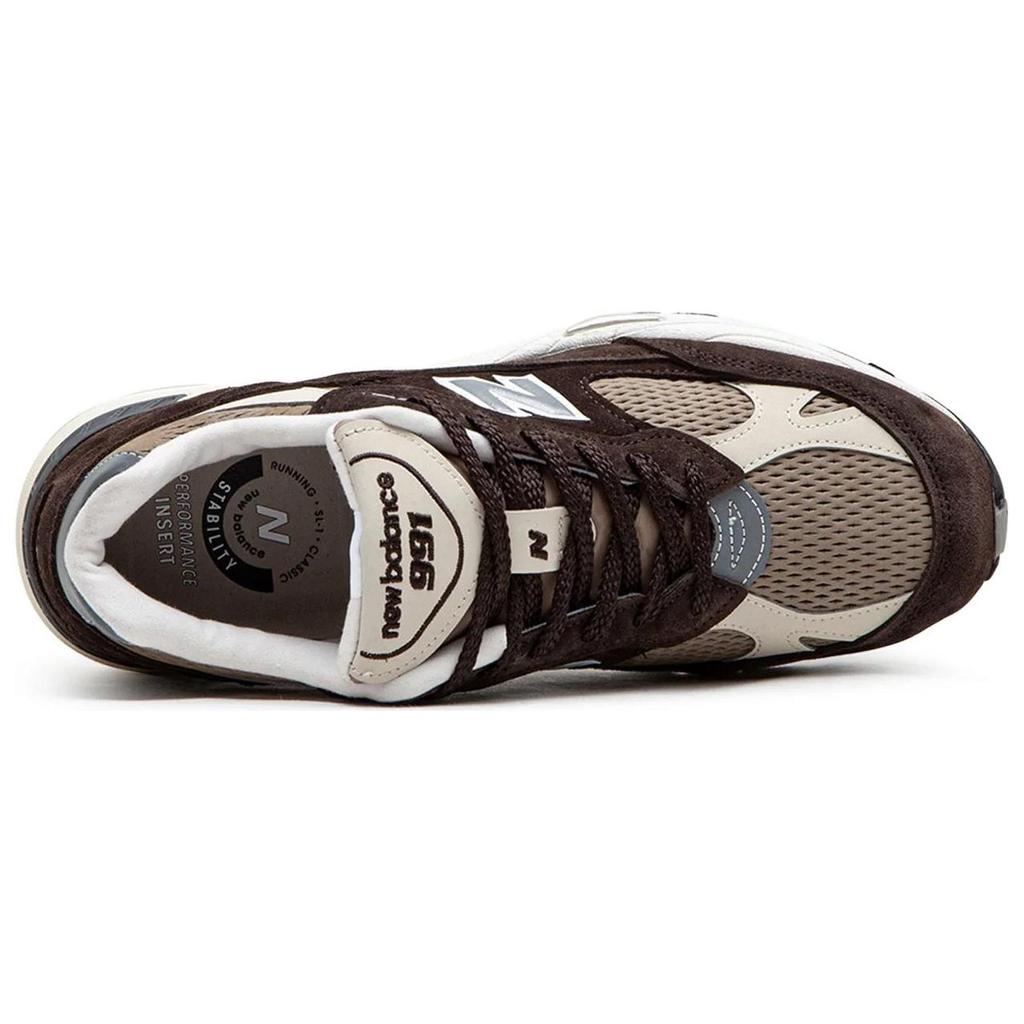 New Balance 991 Made In England Finale Pack - Delicioso Men Sneakers Brown Silver-Mink Oyster-Grey M991BGC