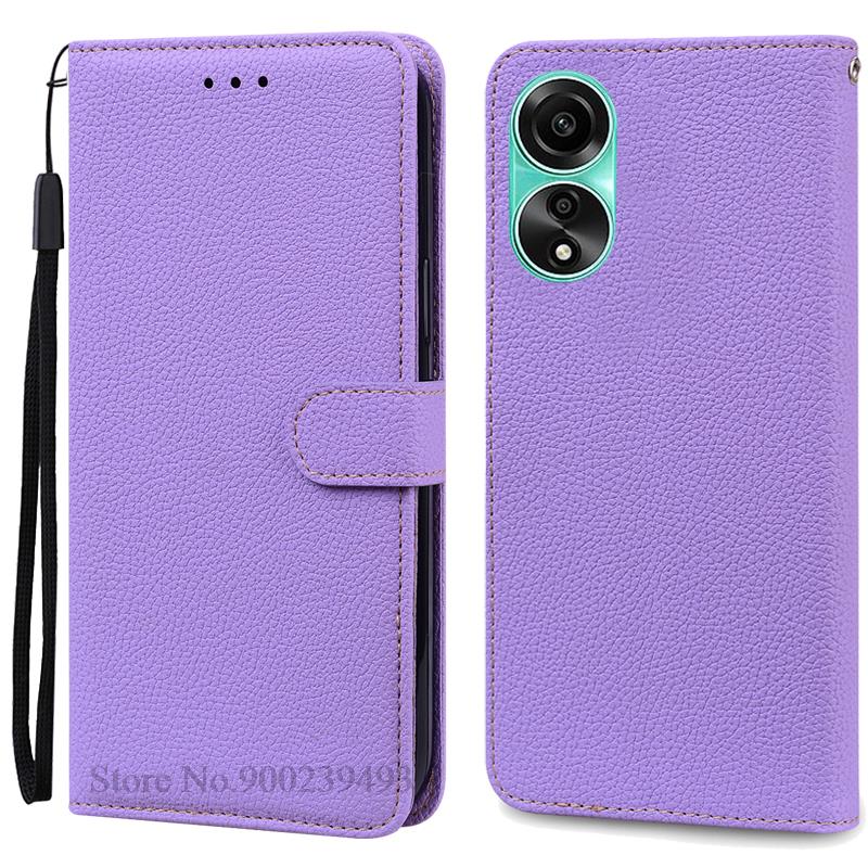For OPPO A78 4G Case Leather Flip Wallet Case For OPPO A78 CPH2565 Phone Case For OPPO A78 5G CPH2483 CPH2495 Cover Fundas