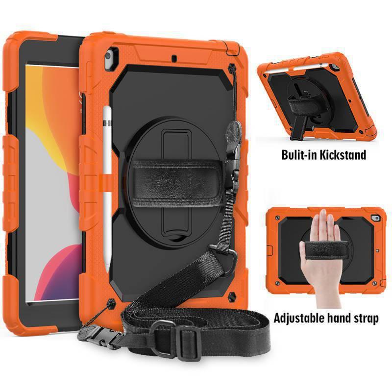 Rotating Stand Strap Case IPad 7th Gen 10.2 Inch 2019 Tablet