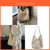 Korean Style Lace Water Bucket Bag With Inner Pouch For Leisure Outings