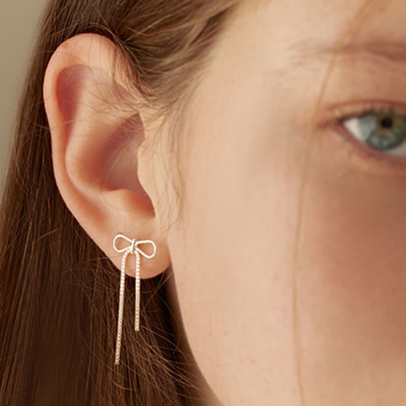 Lewe Glittrande kedja band droppörhänge