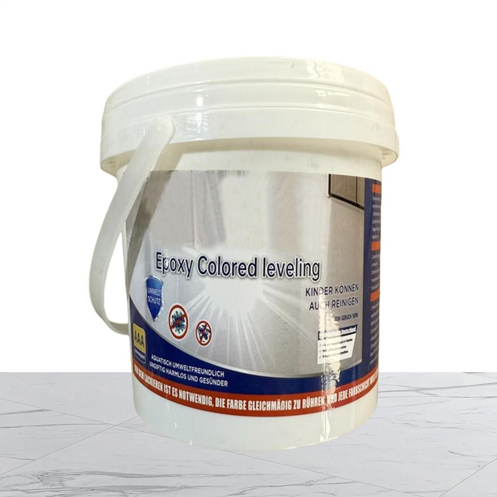 Garage Floor Paint Epoxy Coloured Sand Floor Paint Water Based Self Leveling High Gloss Marble Effect Waterproof Colored