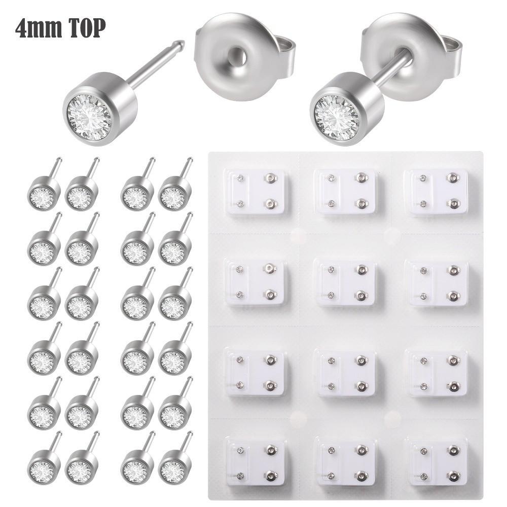 3mm/4mm TOP Sada nástrojů na propichování uší Hvězdy Nástroj na propichování uší Šperky Piercingový Salon