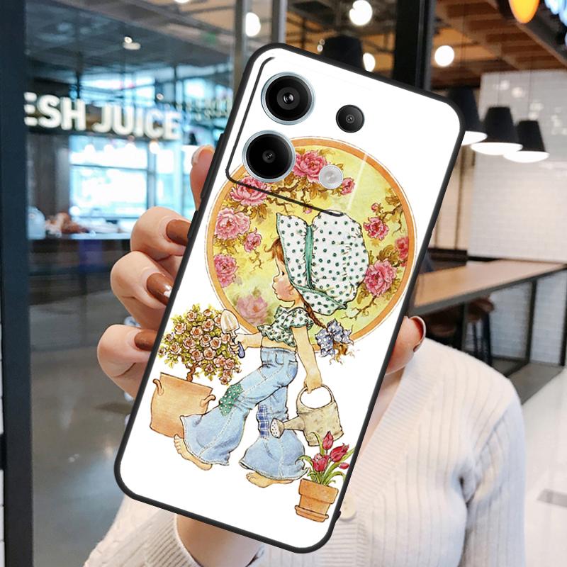 Sarah Kay pattern Case For Xiaomi Redmi Note 14 Pro 10 11 12 13 15 Pro Plus Redmi 15 10C 12C 13C 14C 15C Cover