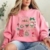 Merry Teacher Christmas Teacher Coquette Comfortable New in Hoodies & Sweatshirts Essentials Vintage Classic Fashion Streetwear