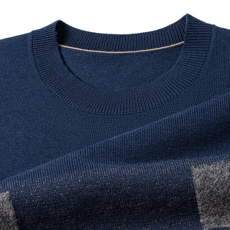 

FAPAI Men s Merino Wool Blend Knit Sweater M (48)