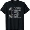 Can Do All Things Weightlifter Christian Gym Bible Verse Printed Tshirt Man Simple Fashion Casual Cotton T Shirts Camisetas