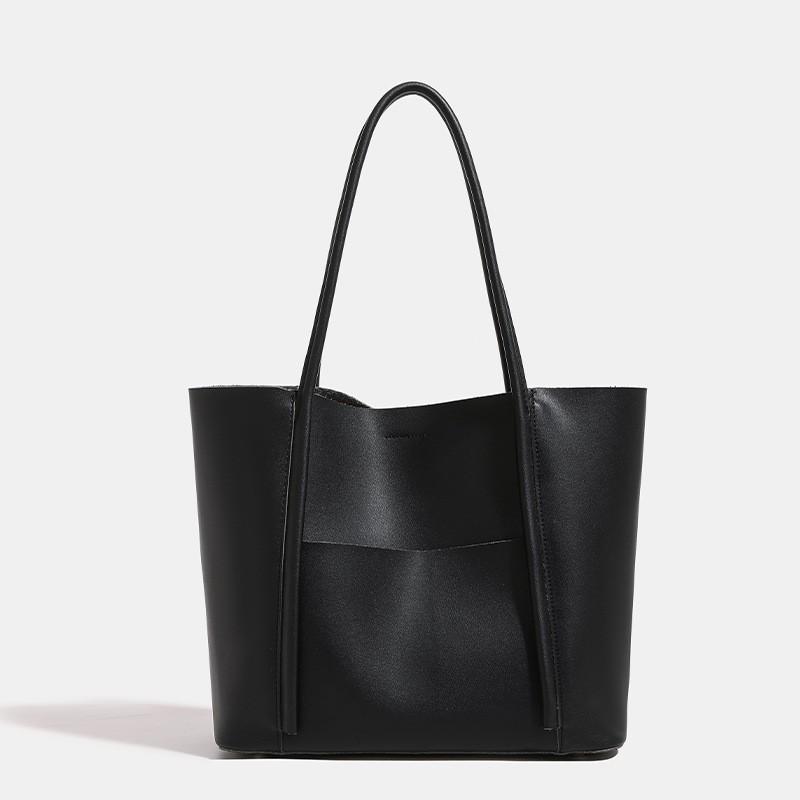 2025 New Niche Design Tote Bag Women s Large Capacity Soft Leather Commuting High-end