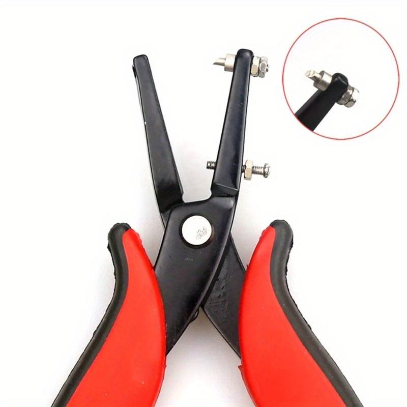 Punching Pliers 1.5mm/1.8mm Handmade Jewelry Tool Perforation Professional Pliers for Leathers Household DIY Puncher
