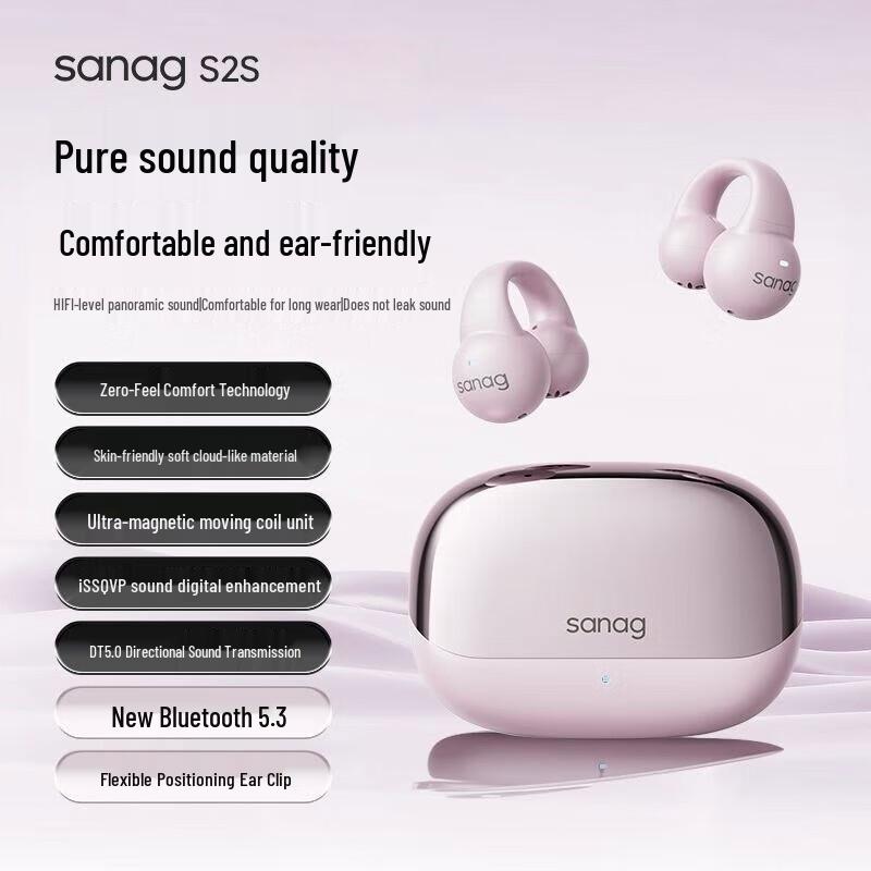 

Saina S2S Ear-Clip Bluetooth Headset