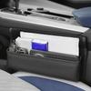 SEAMETAL Car Seat Storage Bag Leather Seat Gap Storage Pocket Slit Side Filler Box Car Interior Crevice Organizer Box