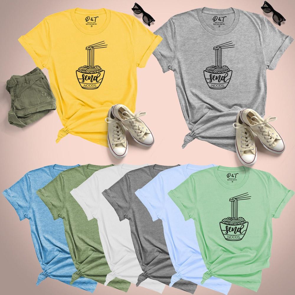 

Пришли Нудсы Женская Футболка Смешная Еда Женская Великобритания Большой Размер 8-24 Блузка Футболка Топ M