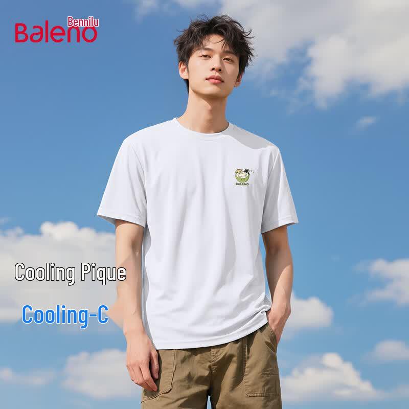 Baleno Men's Ice Silk Pique Quick Dry T-Shirt