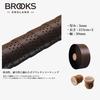 Japanese BROOKS Bicycle Grips and Bar Tape BAR and with Polyurethane Antique Brown [Official Product] [MICROFIBER TAPE] Abrasion-resistant