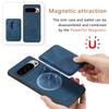 For Google Pixel 10 Pro XL Case Magnetic Case Leather Back Cover with Detachable Card Holder
