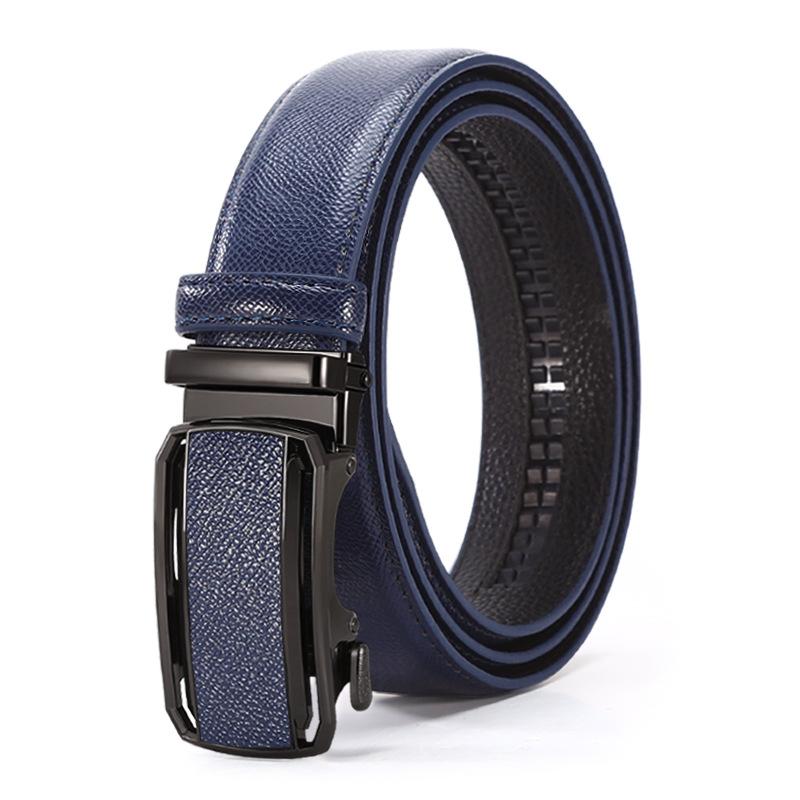 

Ремень мужской автоматический пряжка премиум повседневный ремень деловой ремень ремень