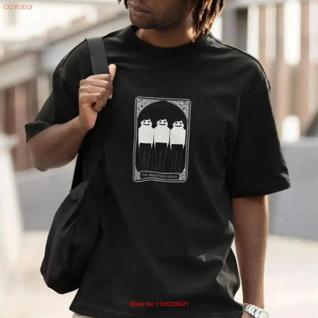 Soft Dandadan Tee T Shirt Black Tarot Card Alien Funny Goth Dan Da Vintage Fashion Breathable Stretched Vintage