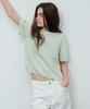 Leuba Pebble Boucle Knit Top - Irish Mint