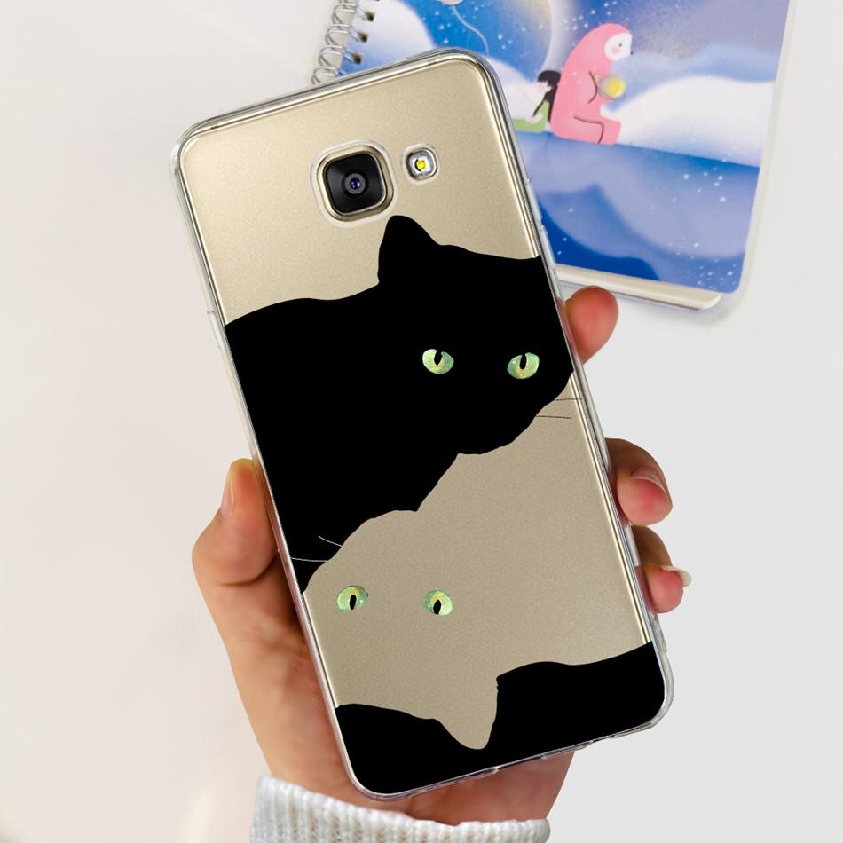 Pour Samsung Galaxy A5 2016 Coque Samsung A5 2017 2015 A500F A520F SM-A510F Impression Élégante Silicone Souple TPU Coque Arrière de Téléphone